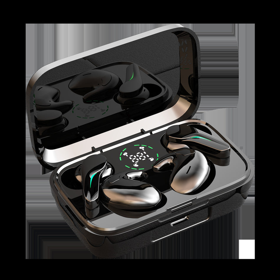 Dual Wireless Earbuds for Gaming & Sleep – Long Life