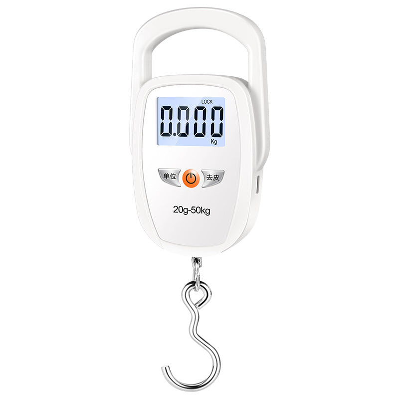 50kg Portable Electronic Scale – Multi-Function Household & Fishing Scale