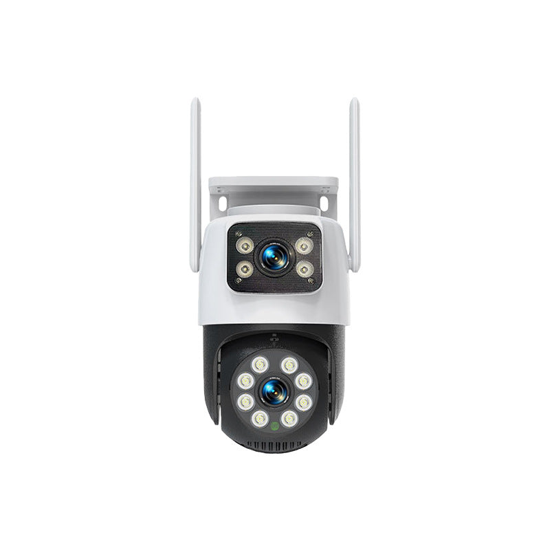 Dual-Lens HD WiFi Surveillance Camera – Indoor & Outdoor Night Vision