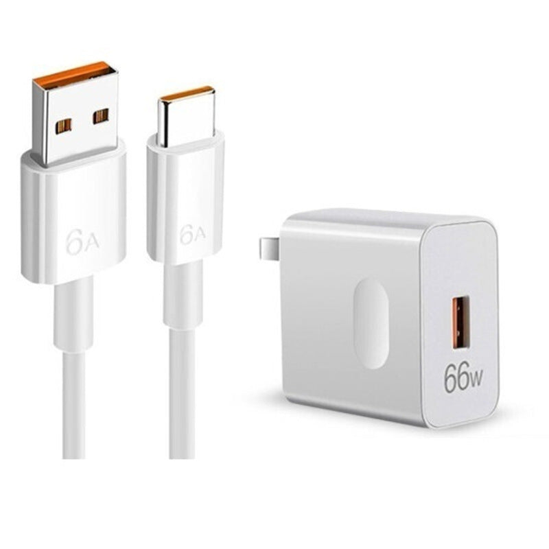 66W Super Fast Charging Adapter for Huawei & Honor 3C Certified