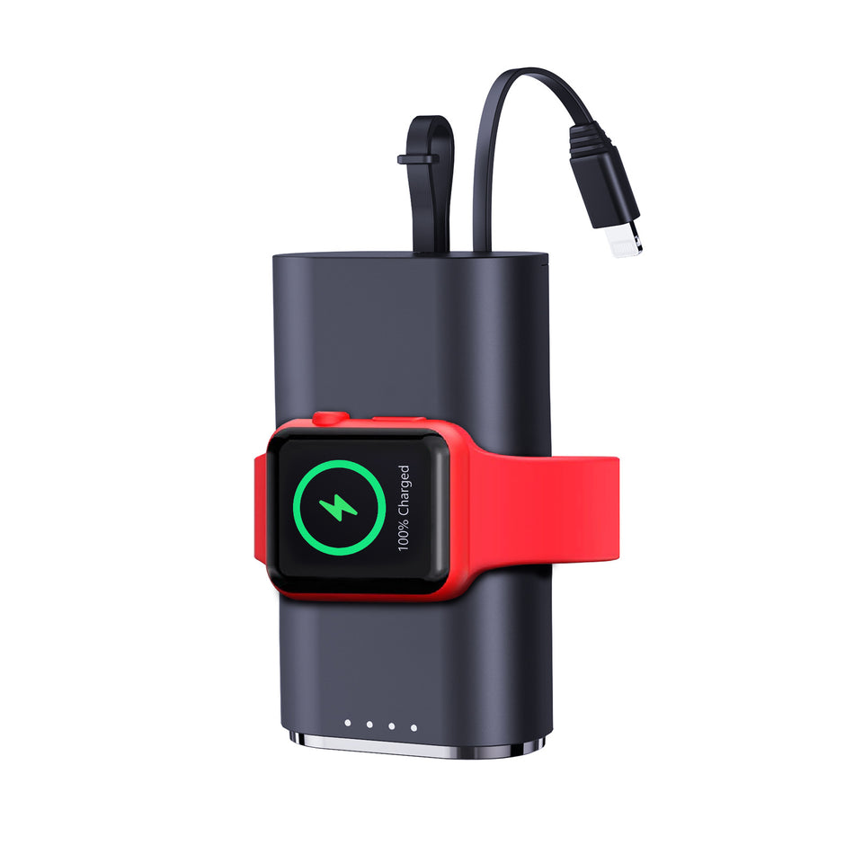 Magnetic Wireless Watch Power Bank – Apple & Samsung