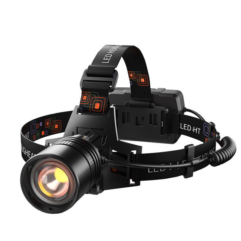 Cross-Border P70 LED Headlamp Rechargeable Ultra-Long Battery
