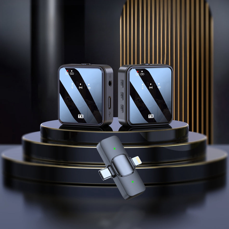 B2 Dual Wireless Mic For Android & iOS Vlogging