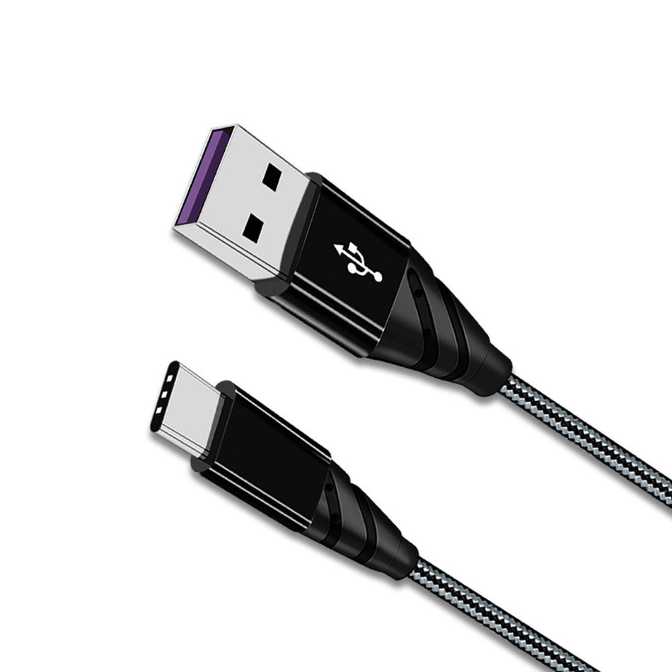 5A Fast Charging Type-C Braided Cable
