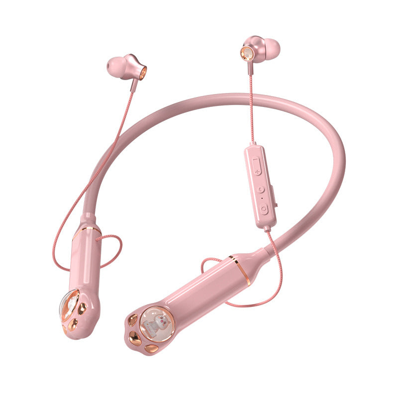 Luminous Neck-Hanging Wireless Bluetooth Headset