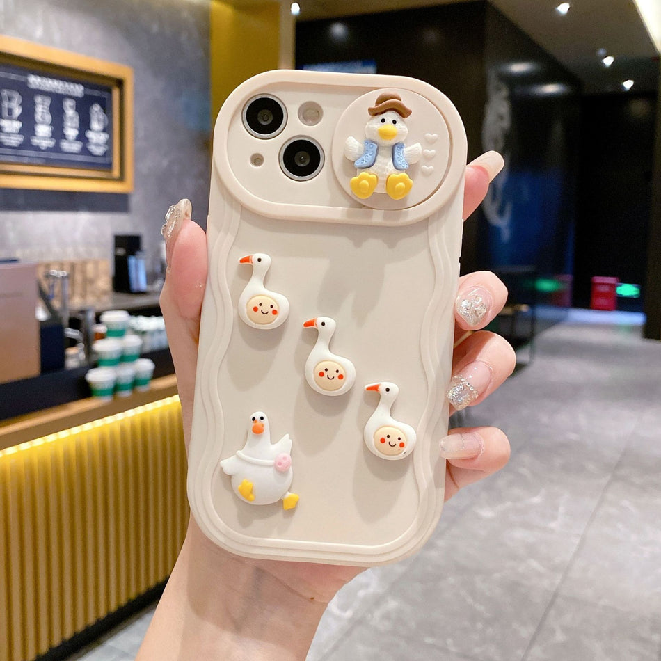 DIY Duck Sliding Window iPhone Case