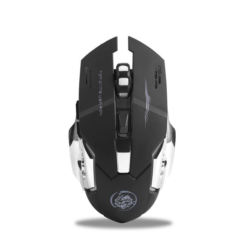 Dual-Mode Bluetooth Gaming Mouse Silent & Rechargeable
