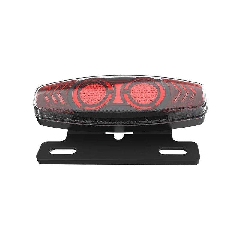 Electric Folding Bike Tail Light – Brake & Turn Signal Safety Warning Light