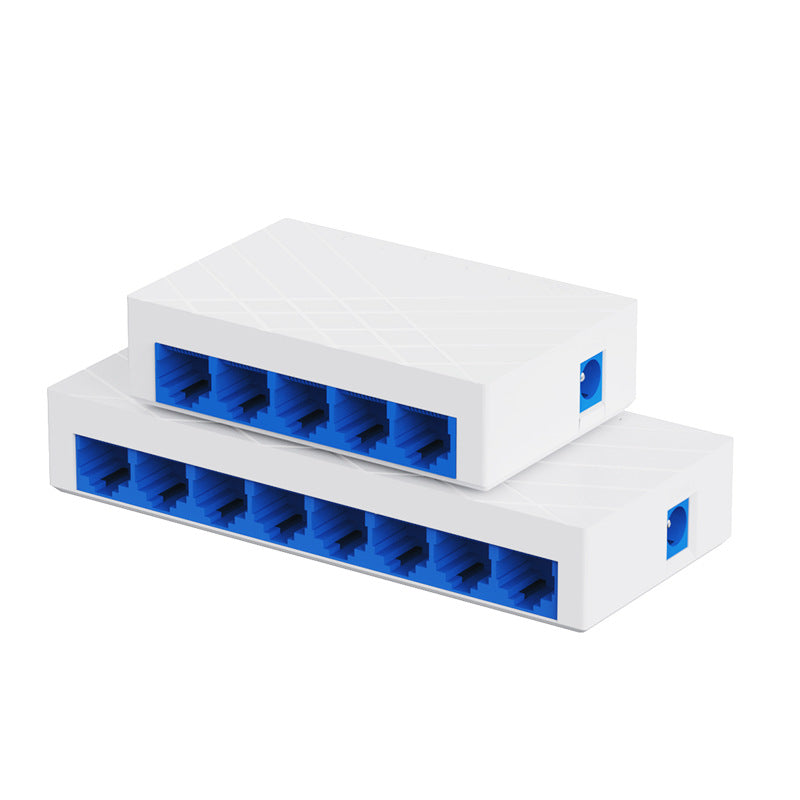 5–24 Port 100M Gigabit Splitter Switch – Surveillance-Ready
