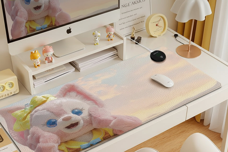 Lina Belle Heated Mouse Pad Extra Large Winter Desk Pad