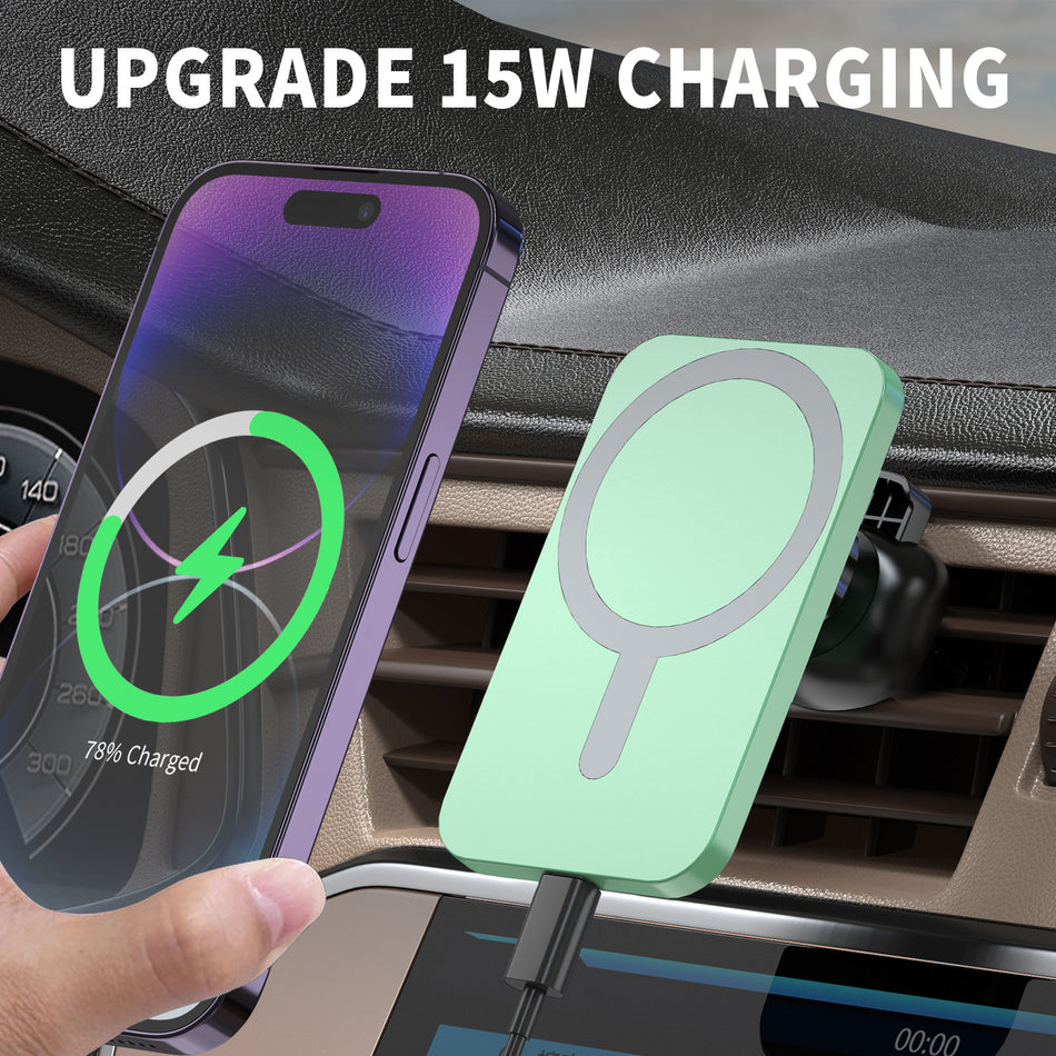 Magnetic Car Wireless Charger – Fast Charging