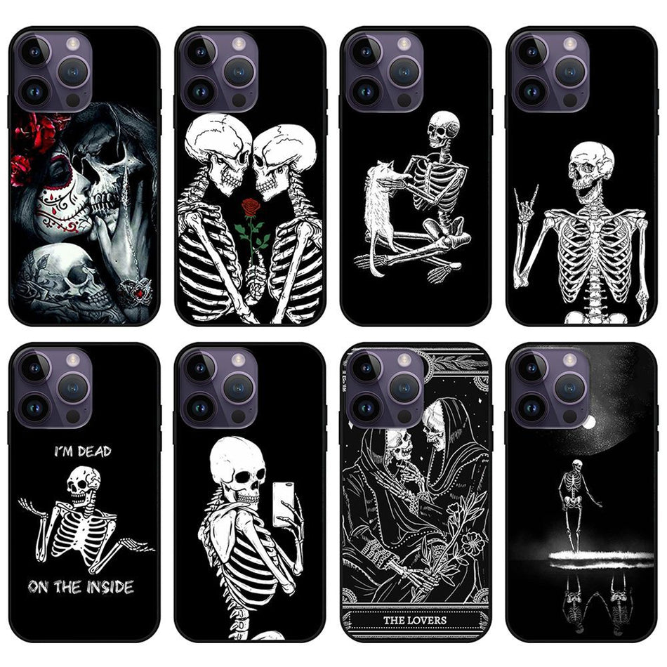 Skull Rock Trend Case for iPhone 8 Plus–14 Pro Max