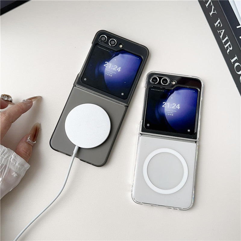 ZFlip6/ZFold6 Frosted Magnetic Hard Case