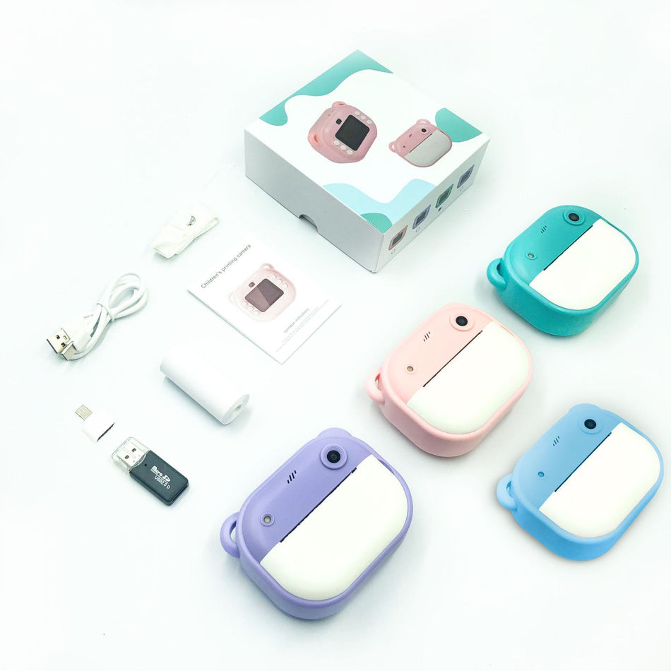 Y600 Kids Instant Camera with Dual Lenses & Thermal Print