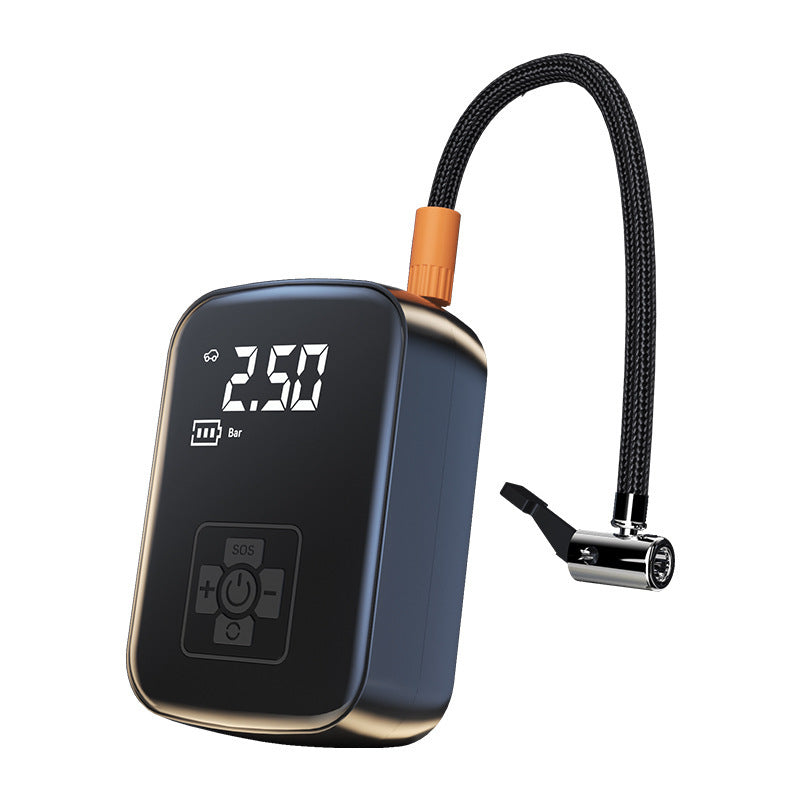 Portable Electric Car Air Pump – Lithium Battery Tire Inflator