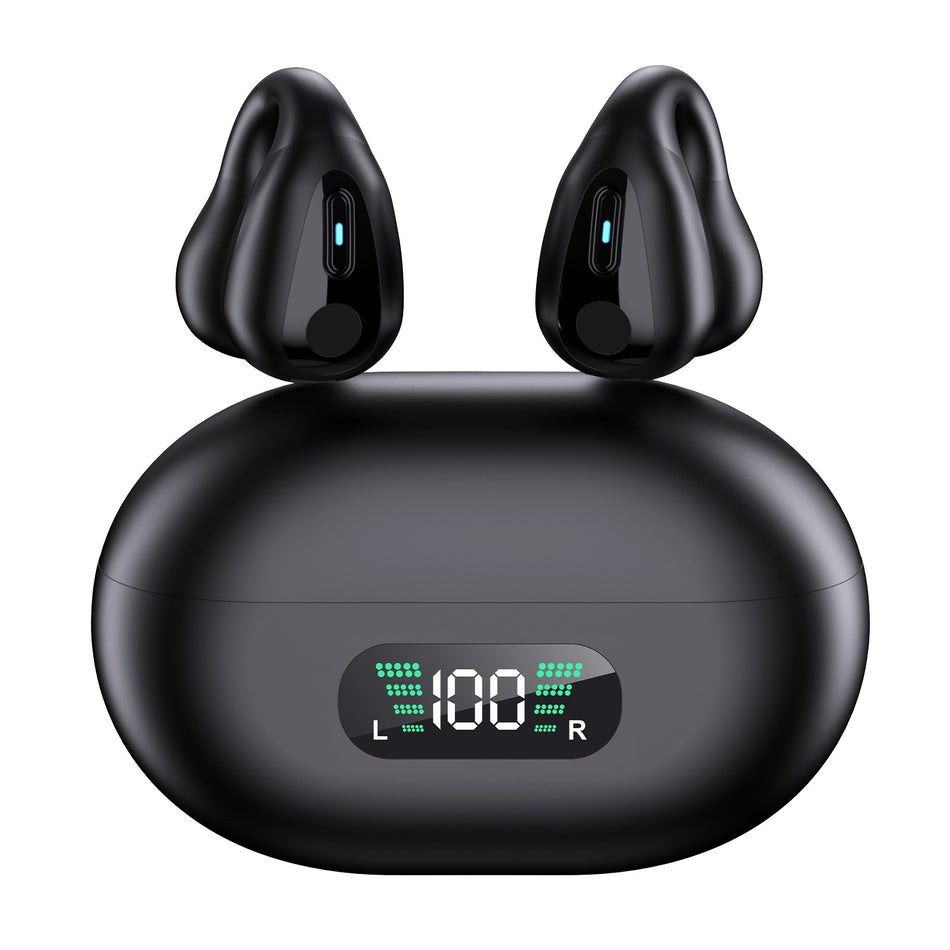 Bone Conduction Sports Bluetooth Ear Clip Headset