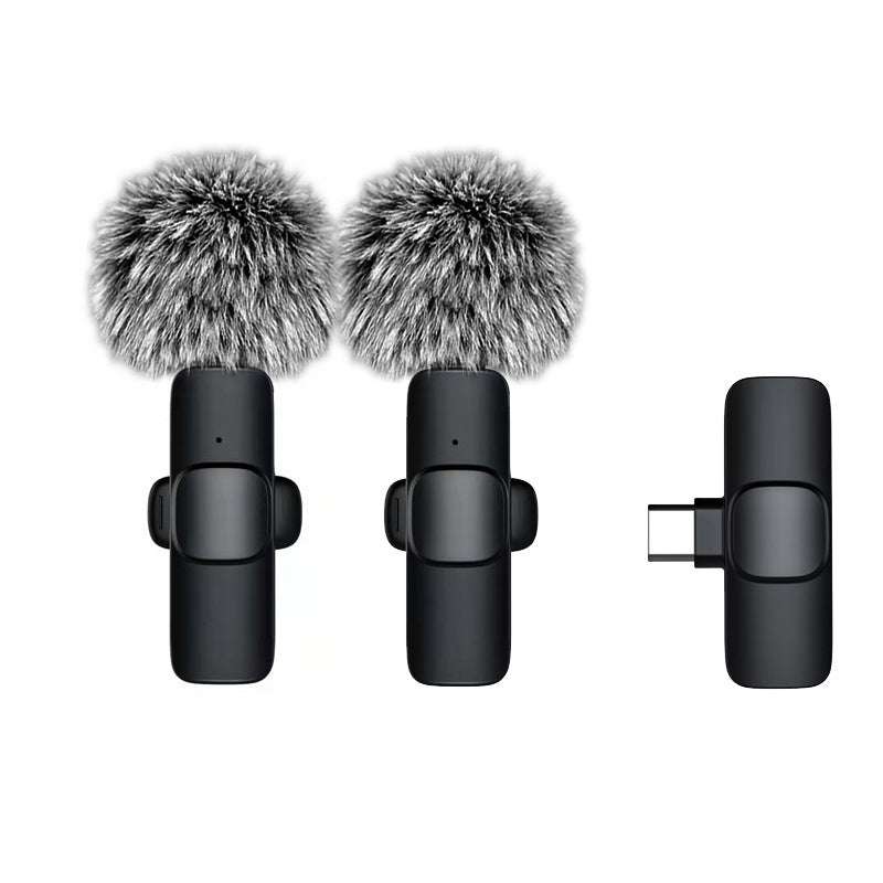 K1 Wireless Lavalier Mic – Mini Bluetooth Mic for Mobile Live Broadcast