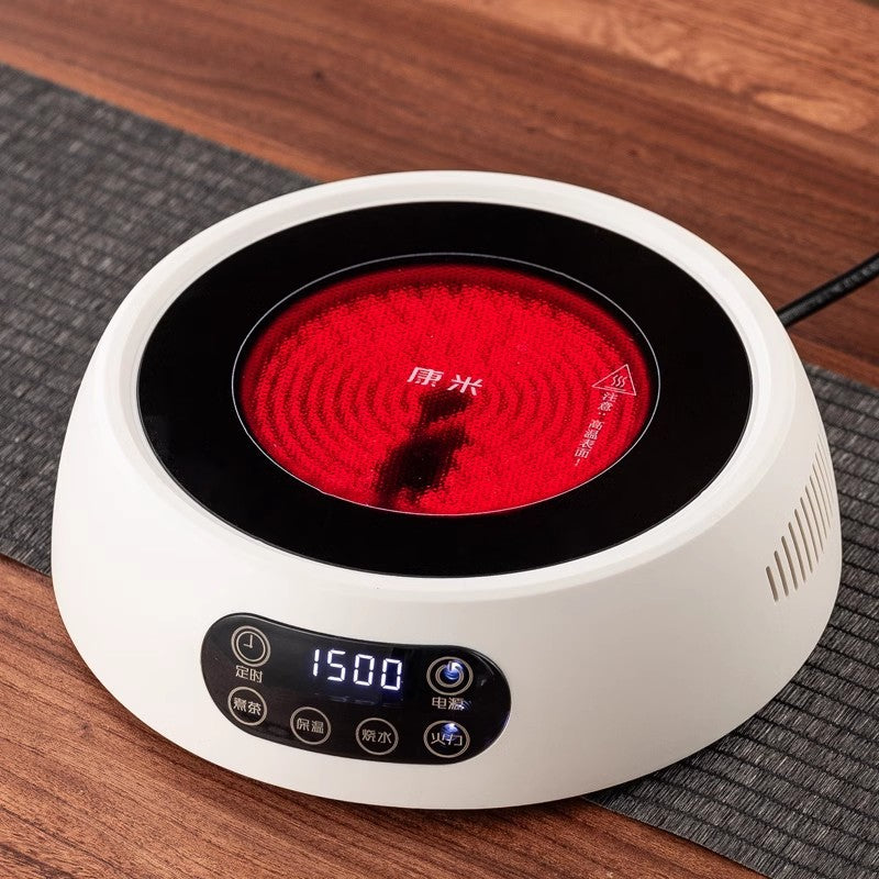Kangmi 1500W Electric Tea Stove – Mini Pottery Design