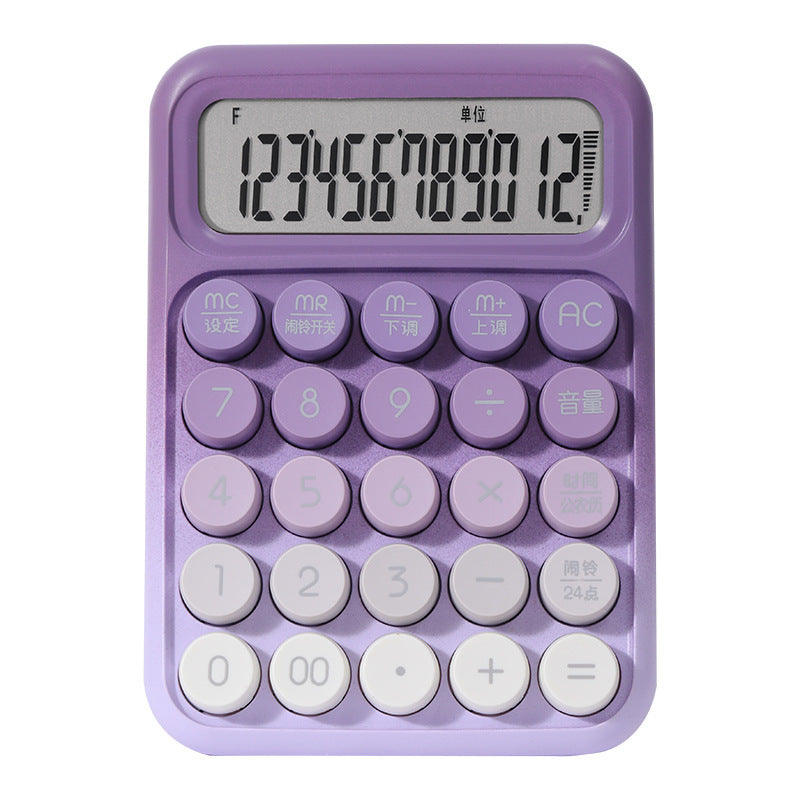 Voice Gradient Calculator 12-Digit Large Screen Portable