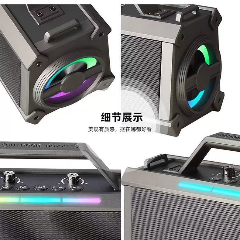 L201B High Power Wireless Bluetooth Speaker with Microphone