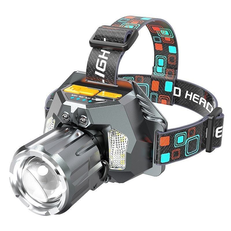 3-Color LED Super Bright Headlamp for Night Fishing