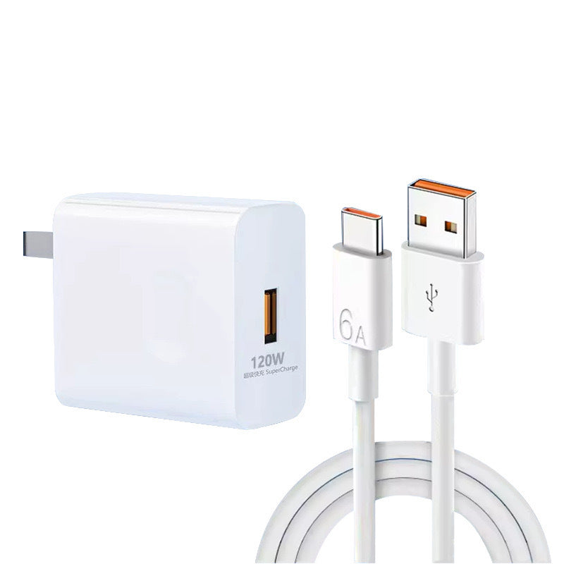 120W Fast Charging Head Huawei 66W Mobile Charger Set