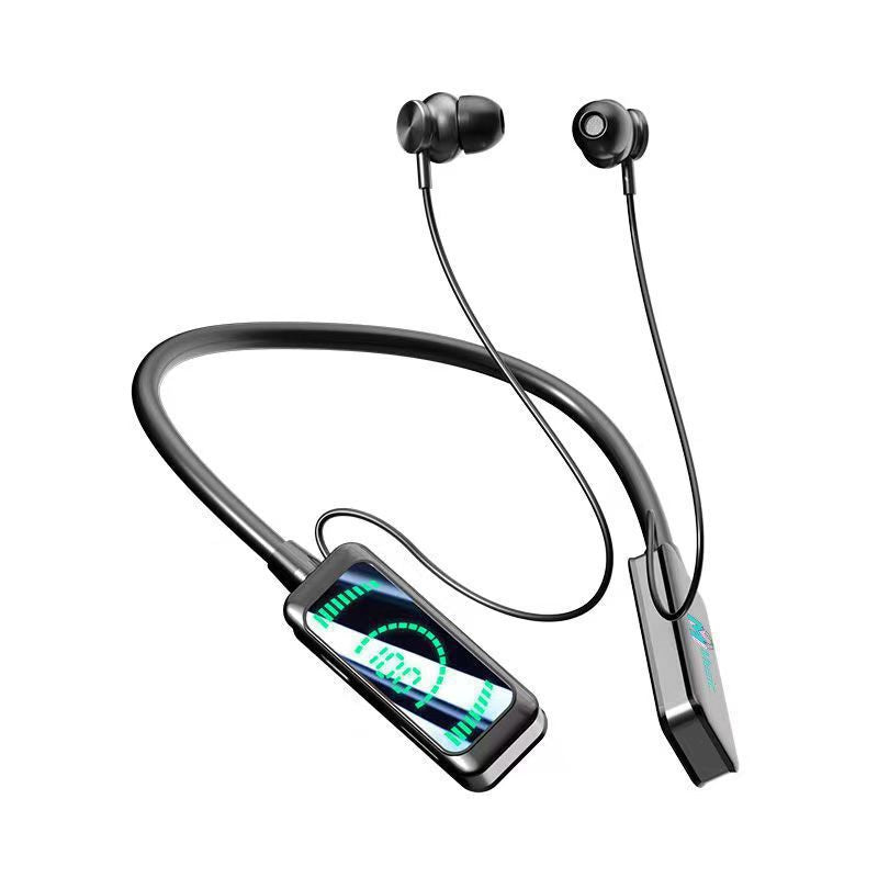 TikTok Style Neck Hanging Bluetooth Headset – Noise Reduction & Long Battery