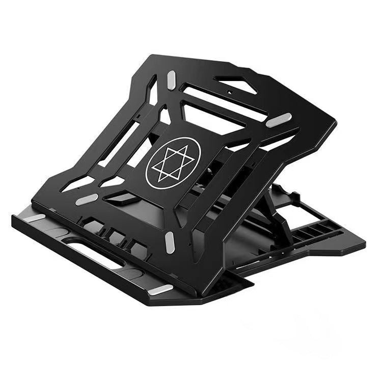 8-Speed Adjustable Laptop Stand with Turntable