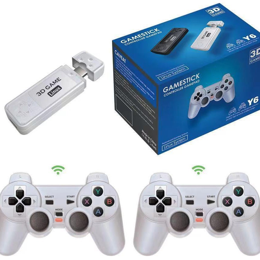 Y6/Y9 TV Game Console – HDMI + Wireless Gamepad