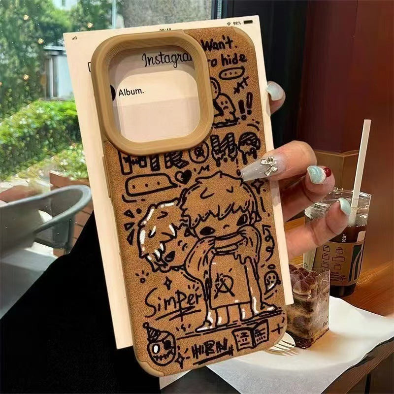 LINE TWIN ONO iPhone Case – Soft, Cute & Shockproof