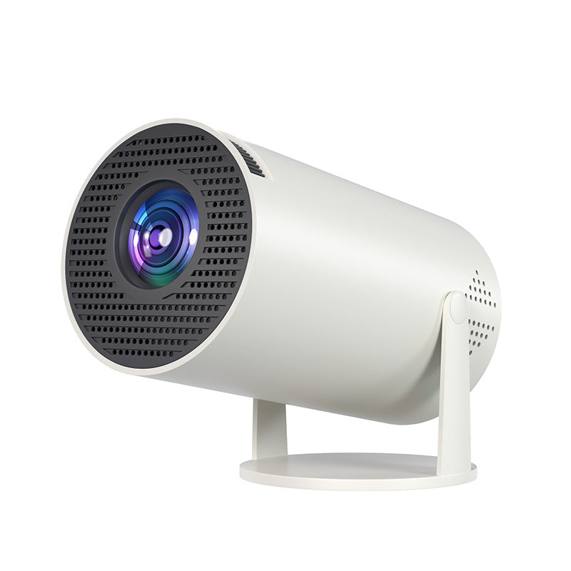 HY300 Portable Mini Projector | PTZ Barrel Design Mobile Projection
