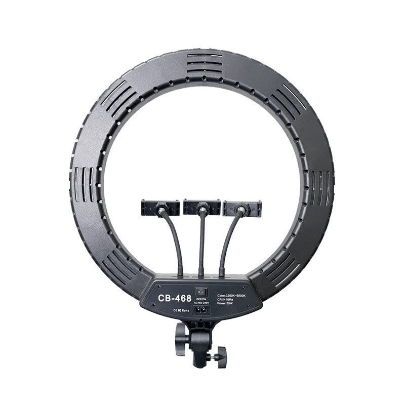 18" Large Aperture Ring Light for Live Streaming & Beauty