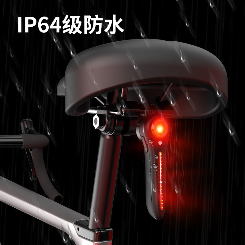 : Intelligent Induction Brake Bicycle Taillight – Road & Mountain Bike Safety Light