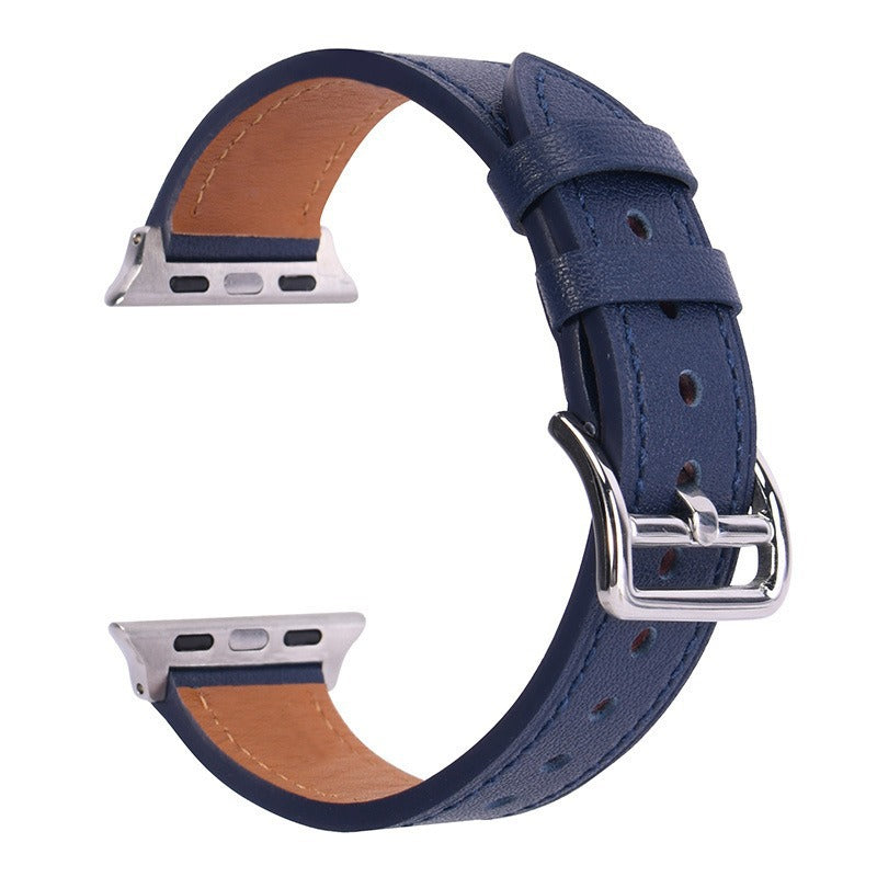 Genuine Leather Business Strap for Apple Watch S11–SE