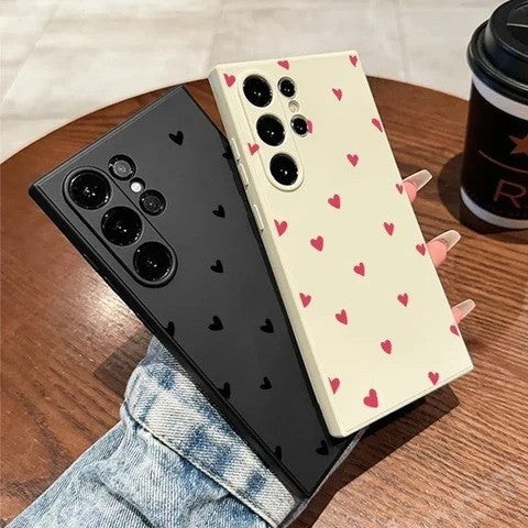 Black Love Samsung S24/S23 Ultra Protective Phone Case