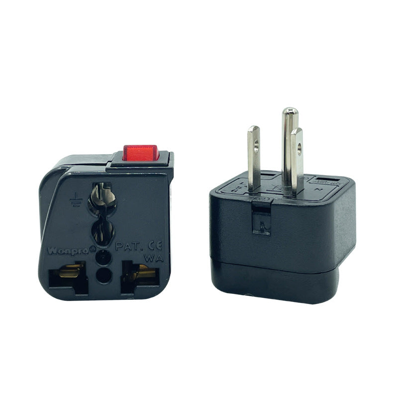 Saitong Wonpro One-to-Two Plug Converter – GB to US Plug