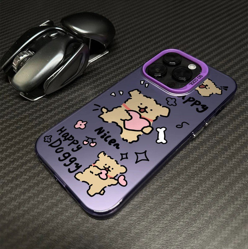 Parchapa Dog iPhone 12–16 Case – Premium Cartoon