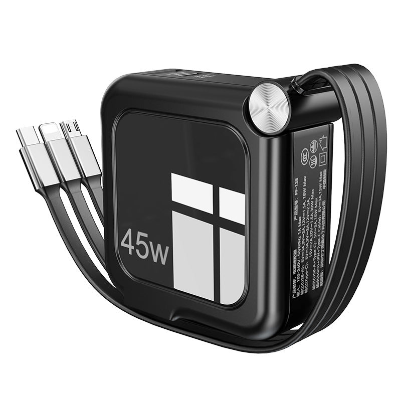 Paifan Walker 1-to-5 Retractable Travel Cable