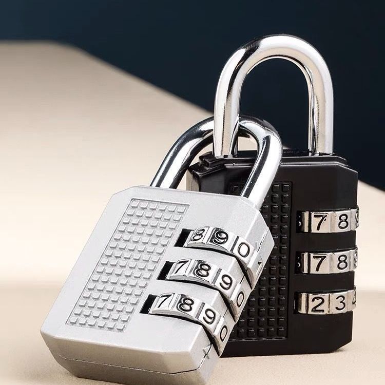 Waterproof Wheel Password Lock for Luggage & Gym Locker