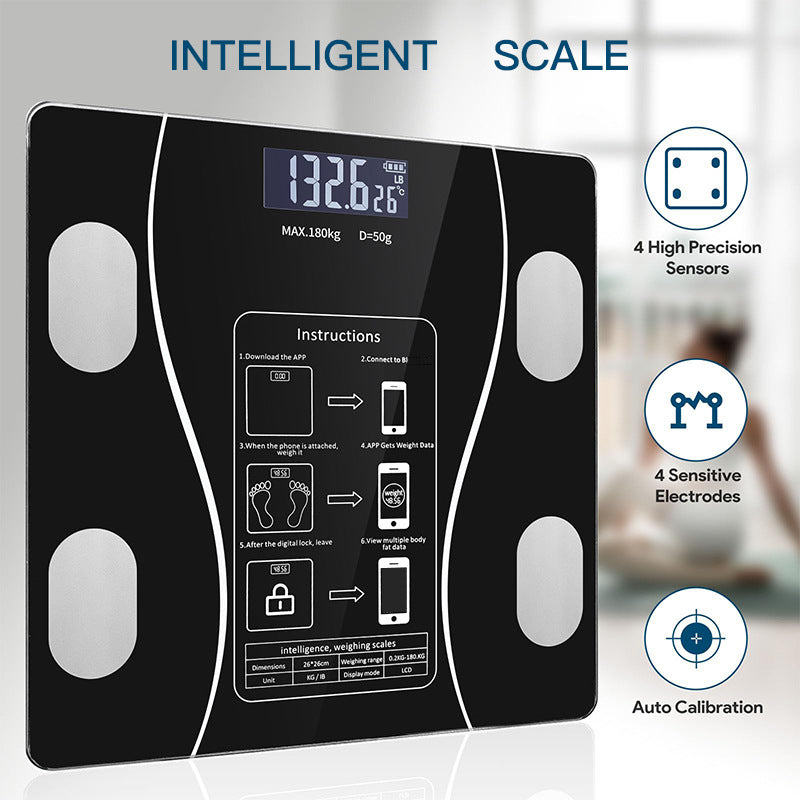 Bluetooth Smart Body Fat Scale Home Use Men & Women