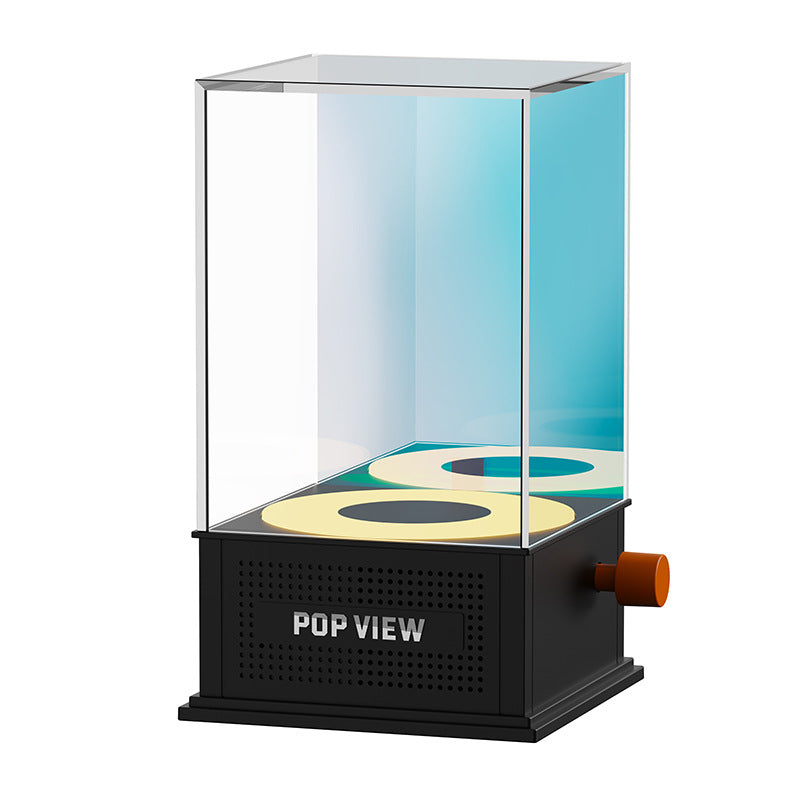 Transparent Blind Box Display Stand Bluetooth Speaker Touch