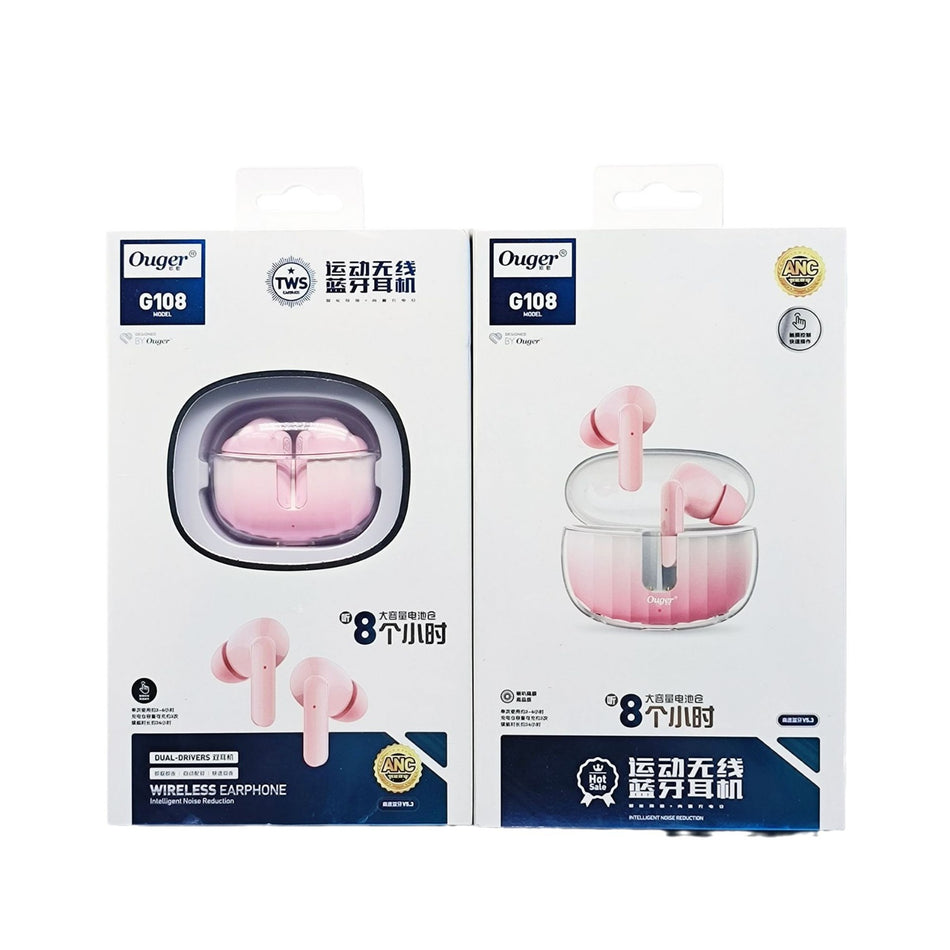 Gradient Color Bluetooth Headset Subwoofer Noise Reduction