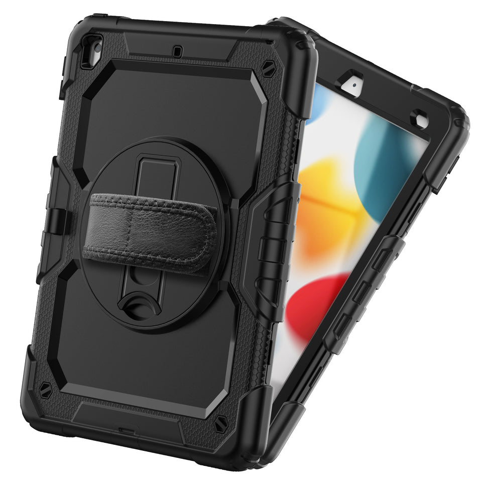 iPad 10.2 Silicone Protective Case with Anti-Rotation Stand