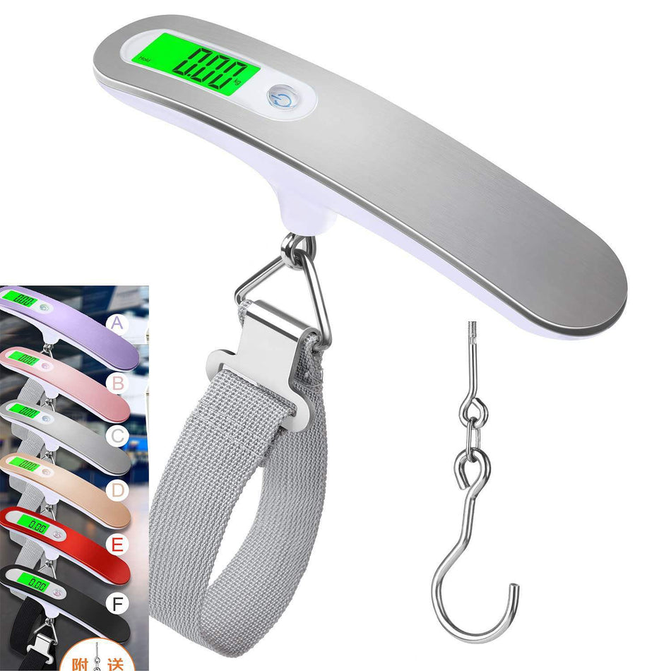 50kg Stainless Steel Portable Digital Luggage Scale