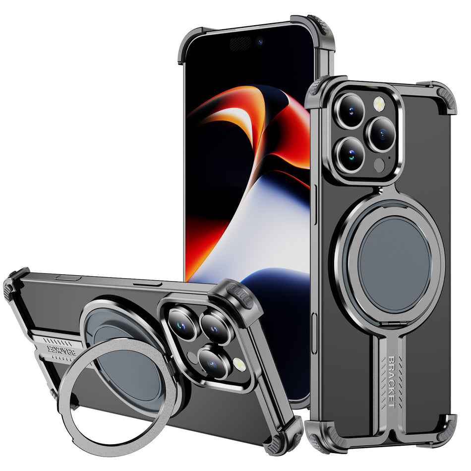 Titanium Alloy Frame Case for iPhone 16 Pro Max