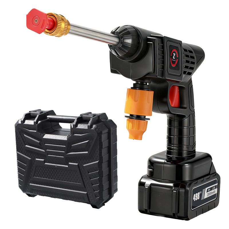 Wireless High-Power Car Wash Water Gun with Rechargeable Battery