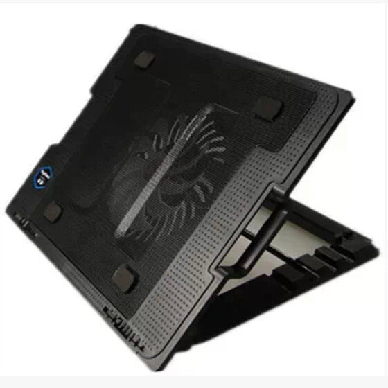 Rotor Fan Laptop Cooler Pad with Adjustable Height