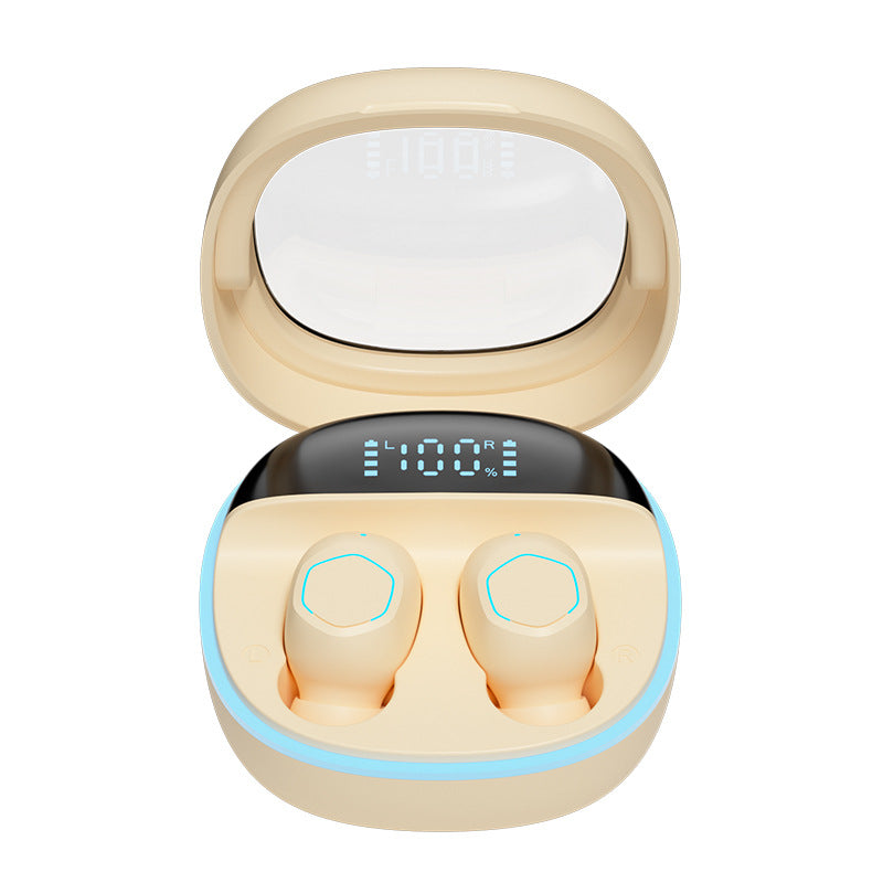 M41 In-Ear Bluetooth Headset – Transparent 5.3 + Smart Display
