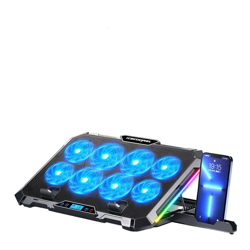 Core Bingzun K15 Cross-Border RGB Laptop Cooling Pad & Stand
