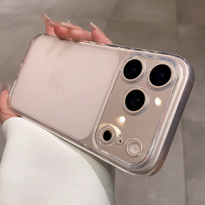 iPhone 17 Pro Max Ultra-Thin Frosted Window Case